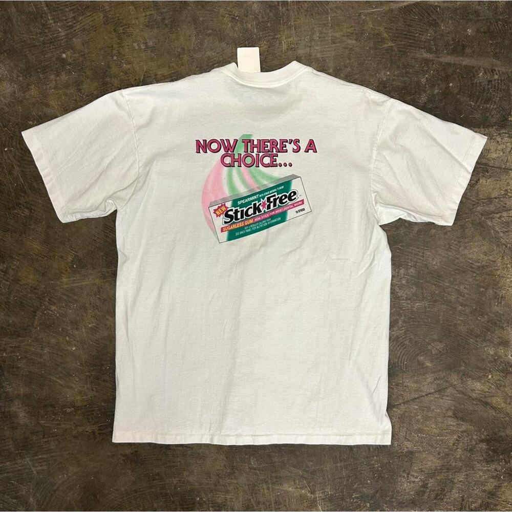 VTG Stick Free Gum Promo Tshirt